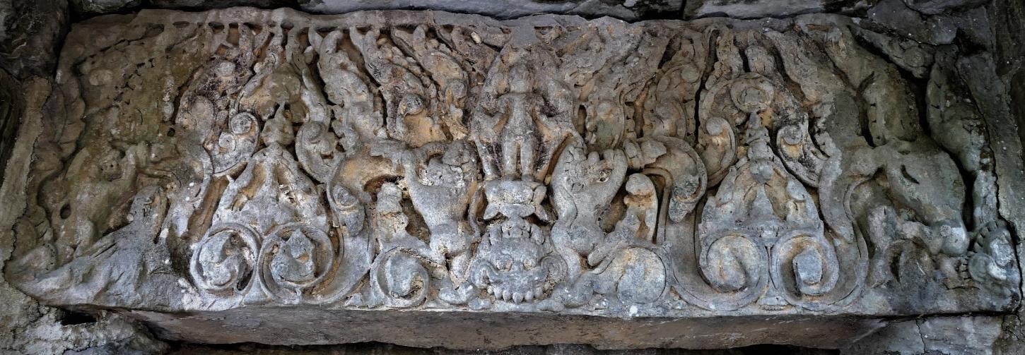 Bild 9.1: Mauerring IV Nord-Gopuram, Türsturz