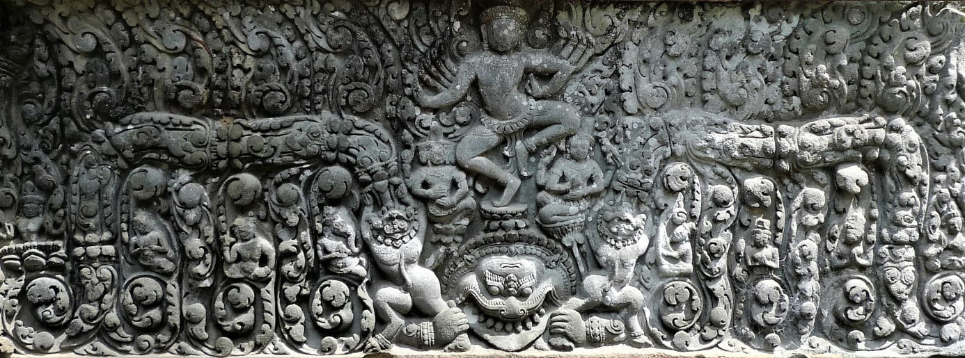 Prasat Preah Pithu – Tempel U: Shiva-Lintel