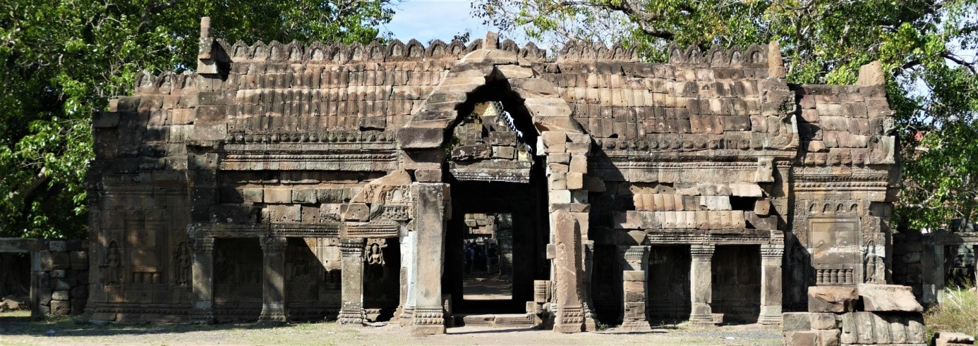 Bild 7: Gopuram III Ost Außenansicht