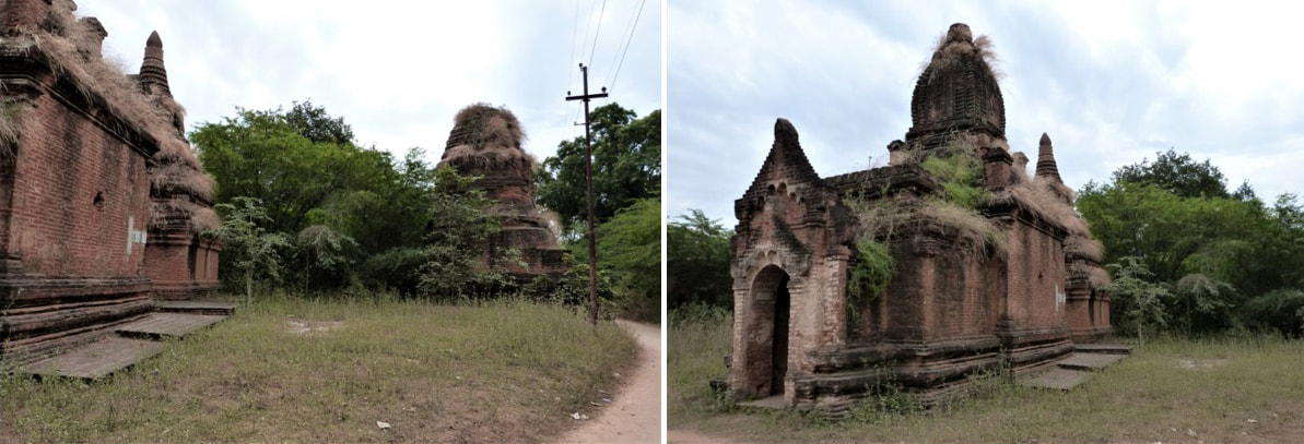 Bild 11 & 12: Sale – Tempel aus der Bagan-Periode
