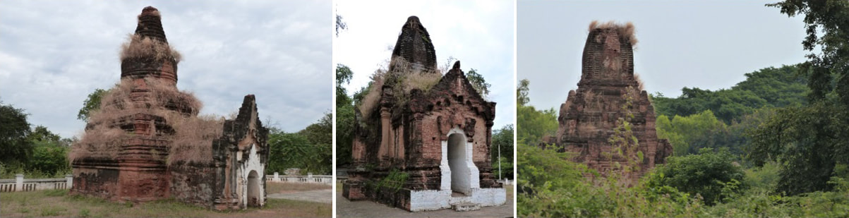 Bild 13, 14 & 15: Sale – Tempel aus der Bagan-Periode