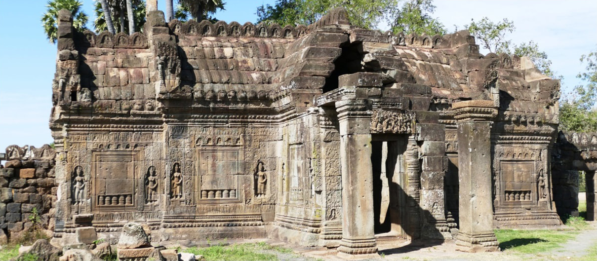 Bild 38: Nokorbanchey Tempel – Süd-Tor, Innenansicht