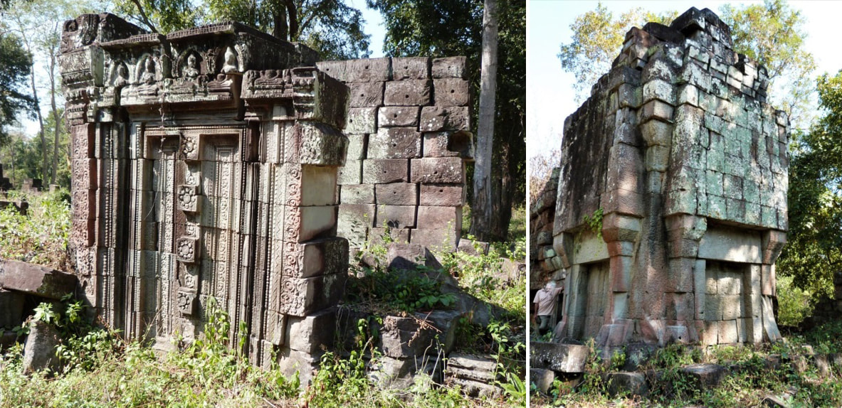 Prasat Preah Khan in Kampong Svay & Kat Kdei Tempel 