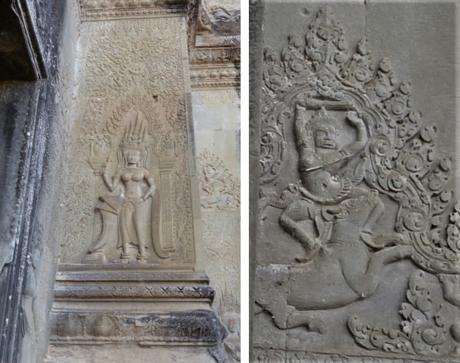 Bild 1.3 & 1.4: Angkor Wat – Vayu 