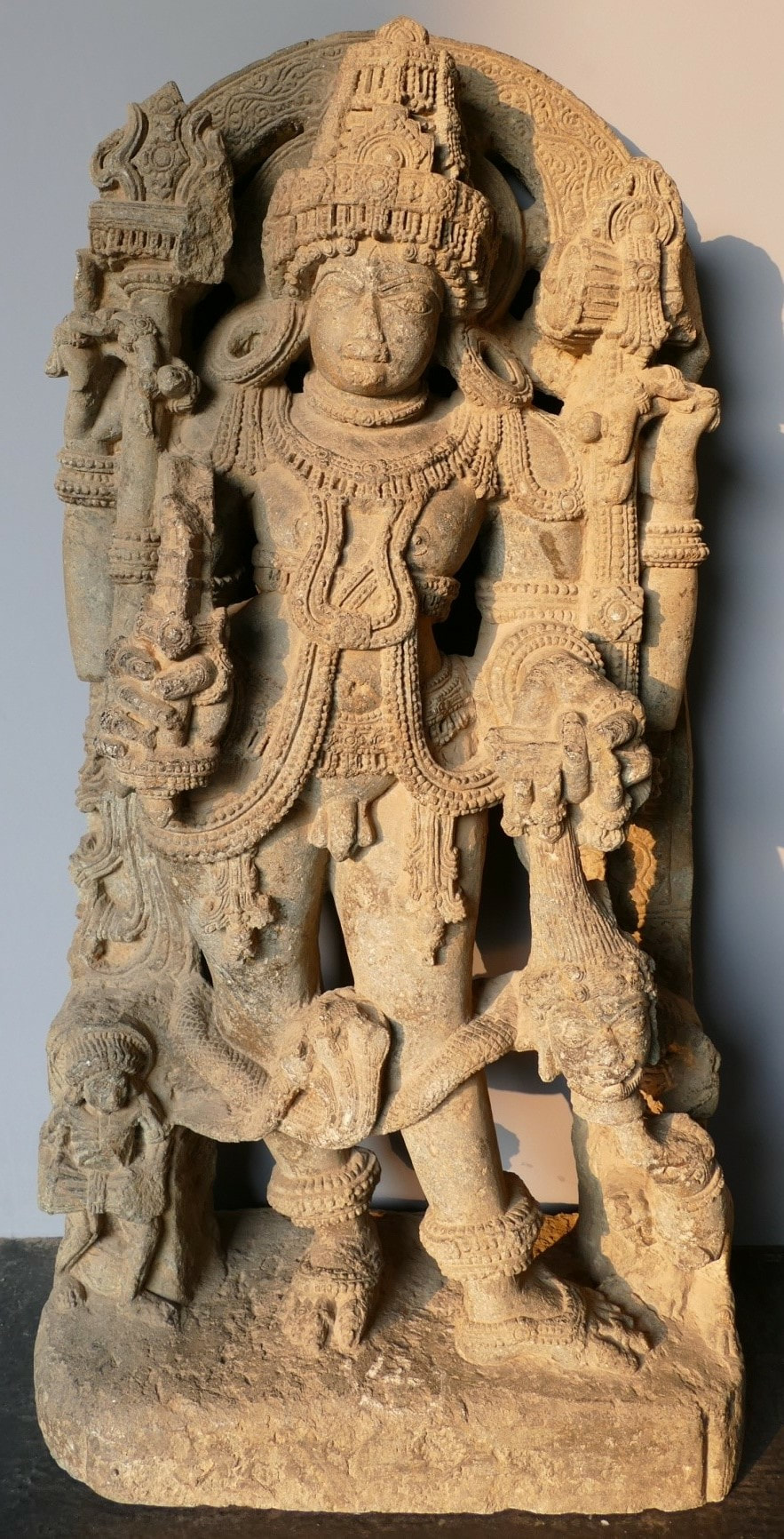 Bhairava aus Karnataka, 12.Jh.n.Chr.