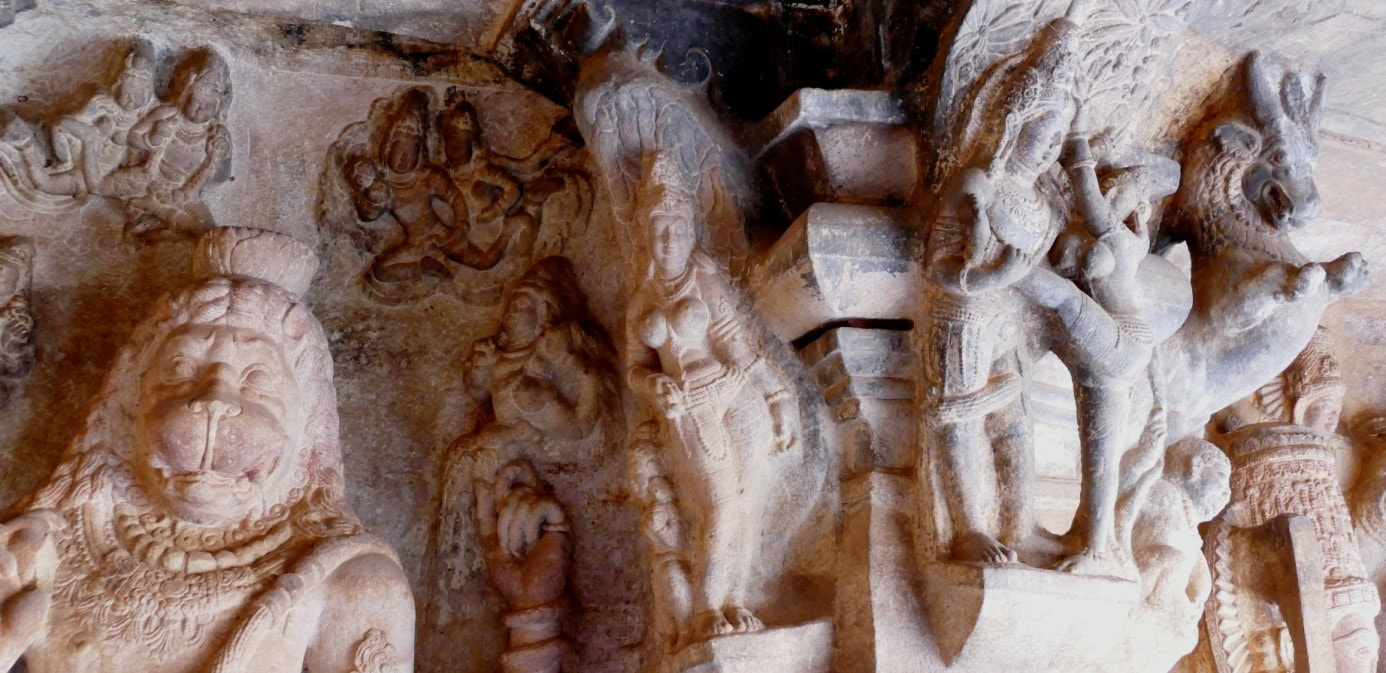 BADAMI Höhle III: Vishnu Narasimha