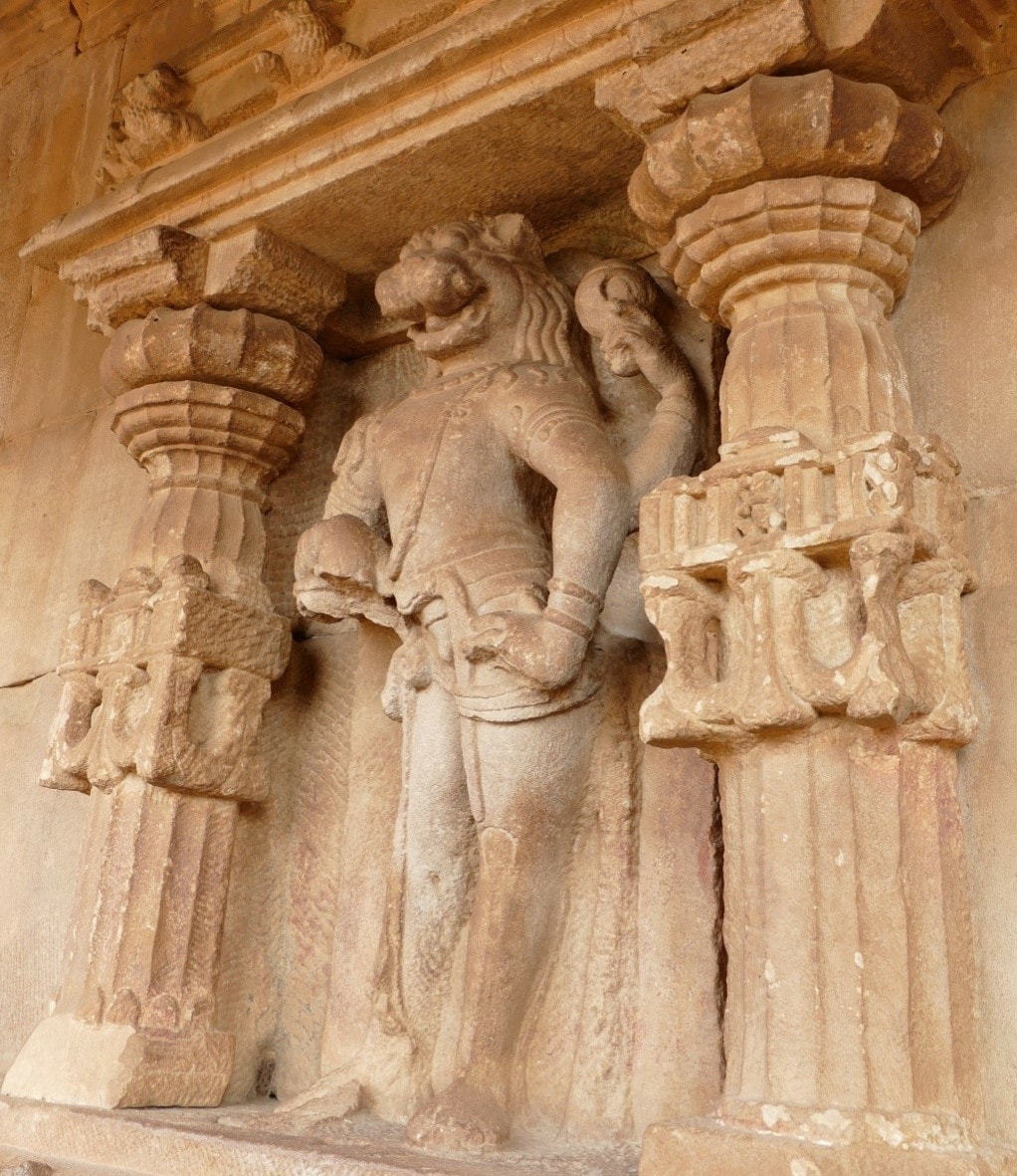 Vishnu Narasimha – AIHOLE (Karnataka) Durga Tempel 