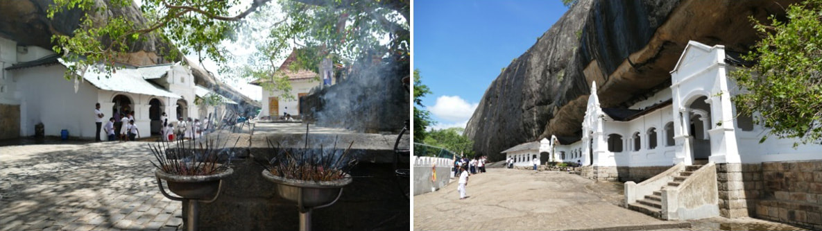 Felsentempel Dambulla in Sri Lanka