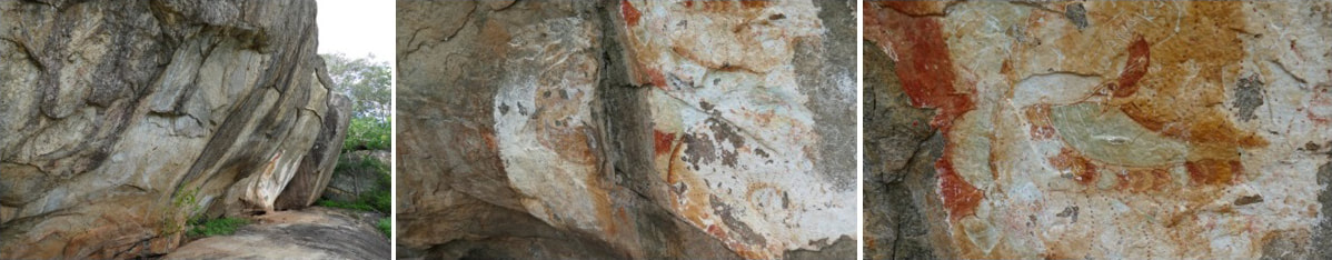 Mihintale: Wassamale Cave Paintings