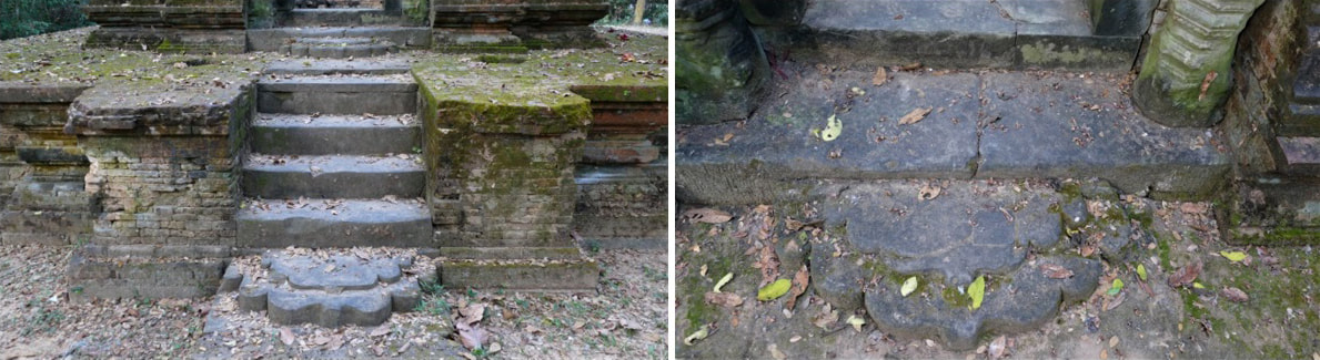 Prasat Rorn Ramong: untere und obere Tempelstufe