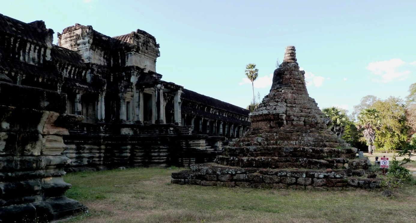 Stupa im Ost-Bereich von Angkor Wat