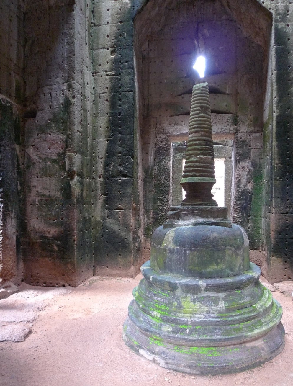 Kambodschanischer Stupa im Zentralheiligtum von Preah Khan
