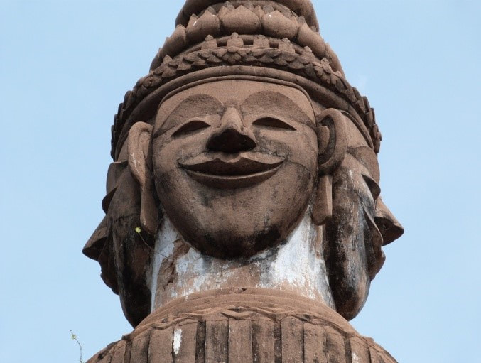 viergesichtiger Buddha von Khleang Khmaut