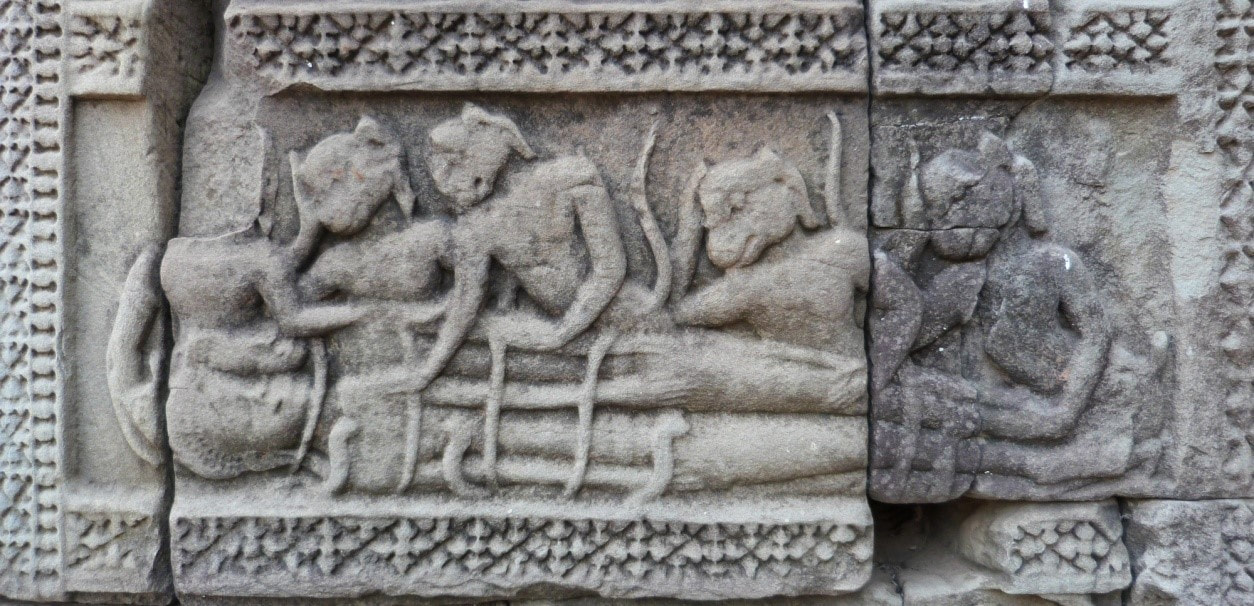 Bild 21: Baphuon Tempel – Valins Tod