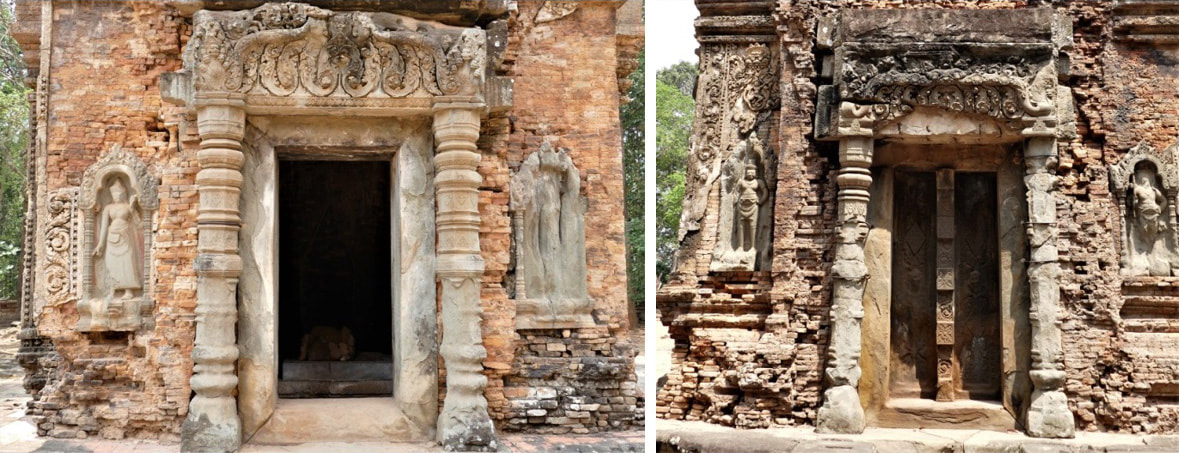 Bild 43 & 44: Prasat Preah Ko
