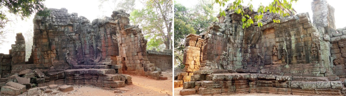 Ta Prohm Ost-Gopuram: Innenseiten