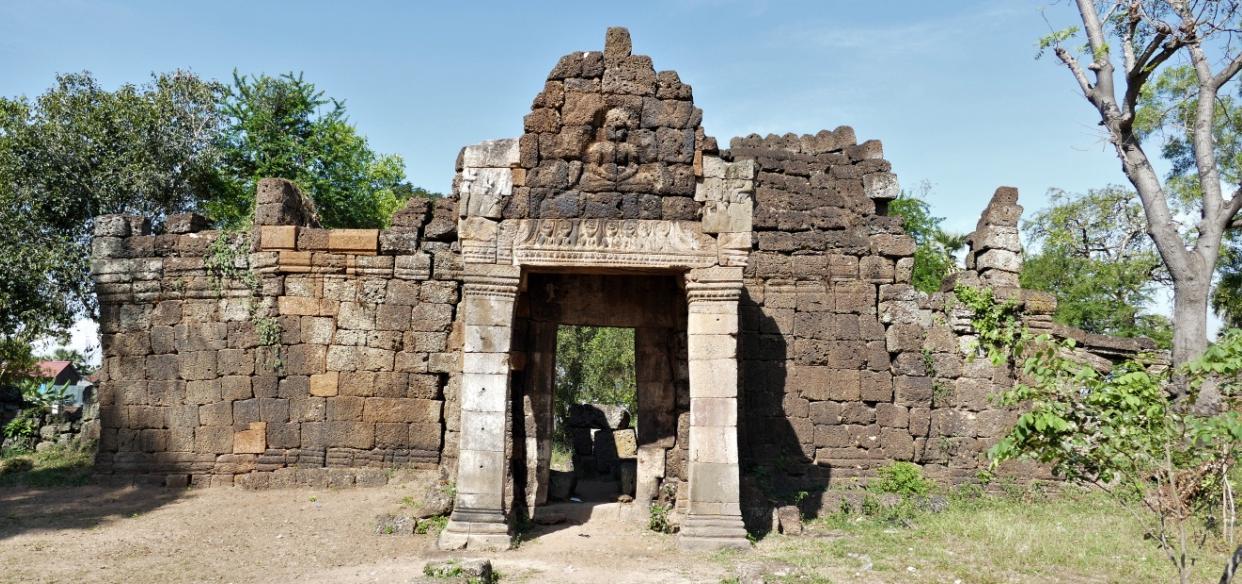 Bild 2: Ta Prohm Tempel, West-Gopuram Innenseite