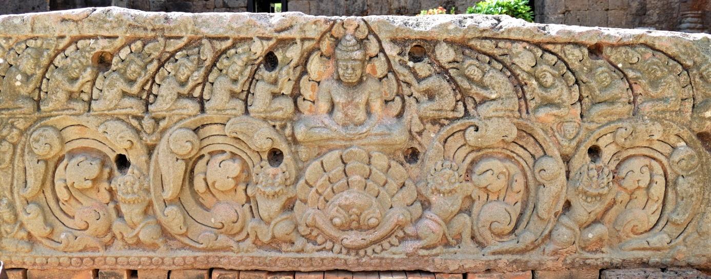 Bild 14: Ta Prohm Tempel – Türsturz I