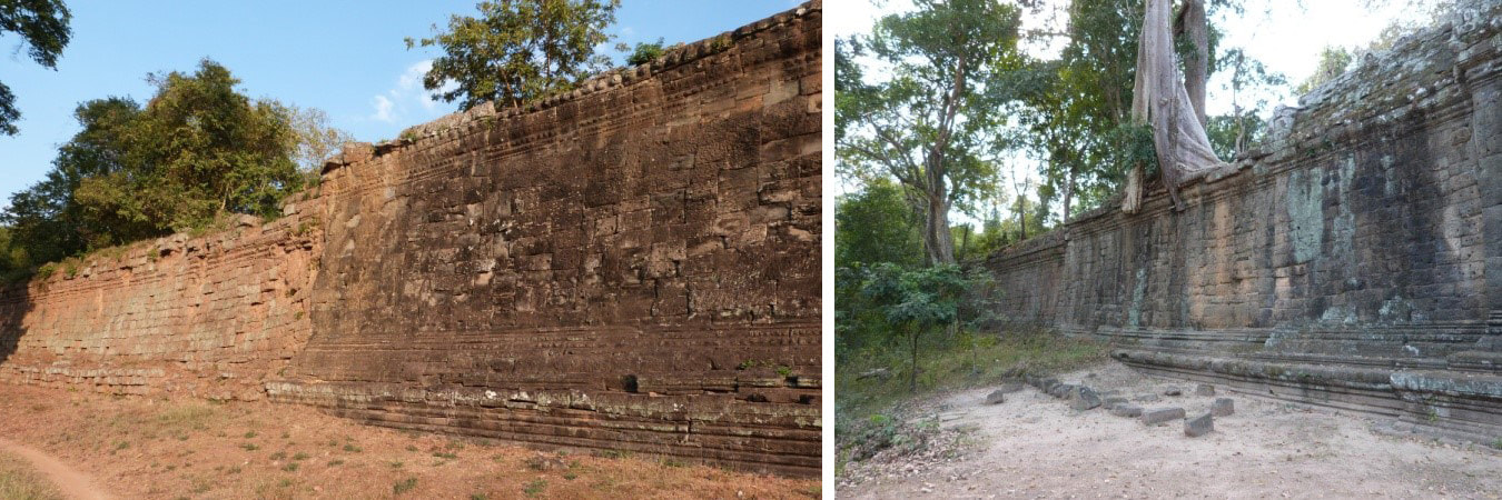 Außenmauer Angkor Thom 