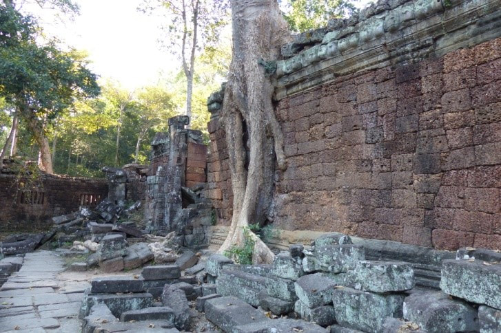 innerer Mauerring von Preah Khan