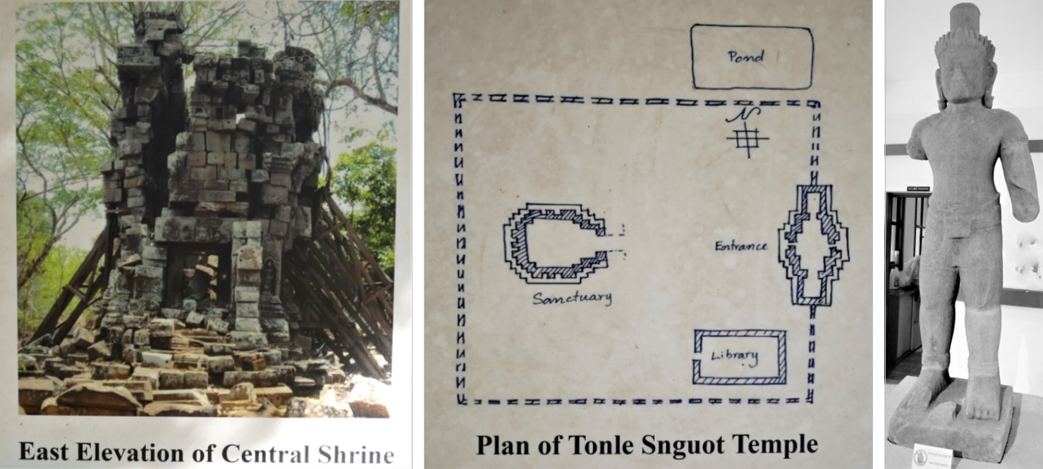 Tonle Snguot Tempel – Bauzustand der Kapelle (März 2019)
