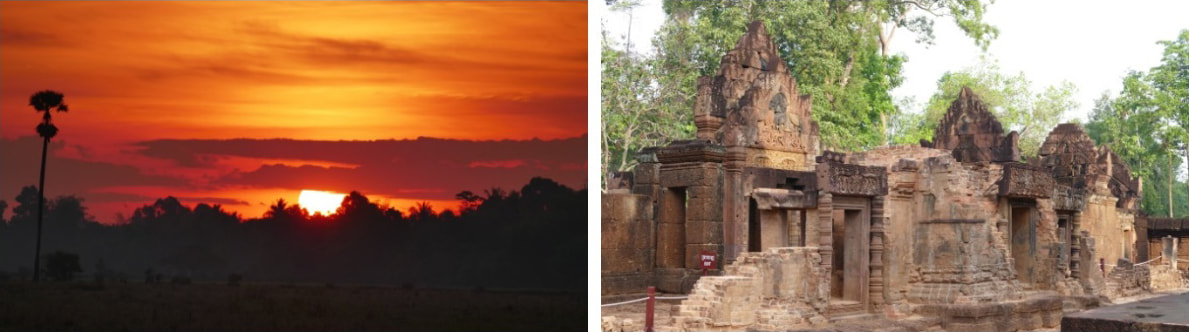 Morgenstimmung & Banteay Srei Tempel