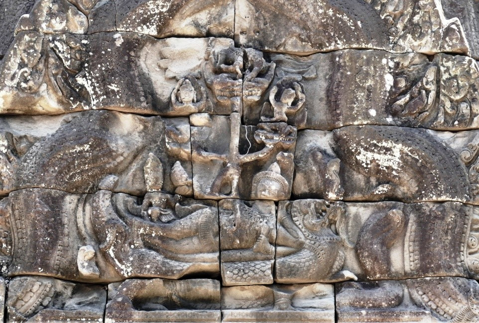 III.12 Prasat Banteay Samre – Tympanum Anantashayin