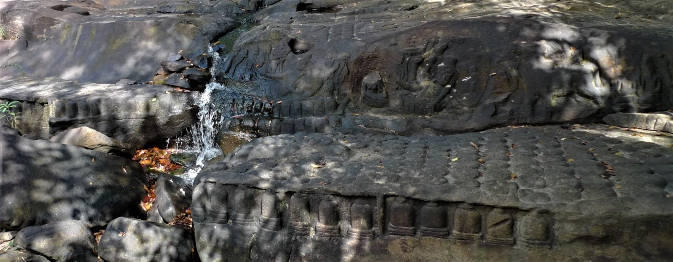 III.13 Phnom Kulen National Park Kbal Spean – Vishnu Felsenheiligtum