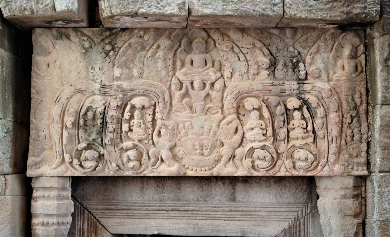 Bild 4.3: Yeay Pow Tempel – Lintel 